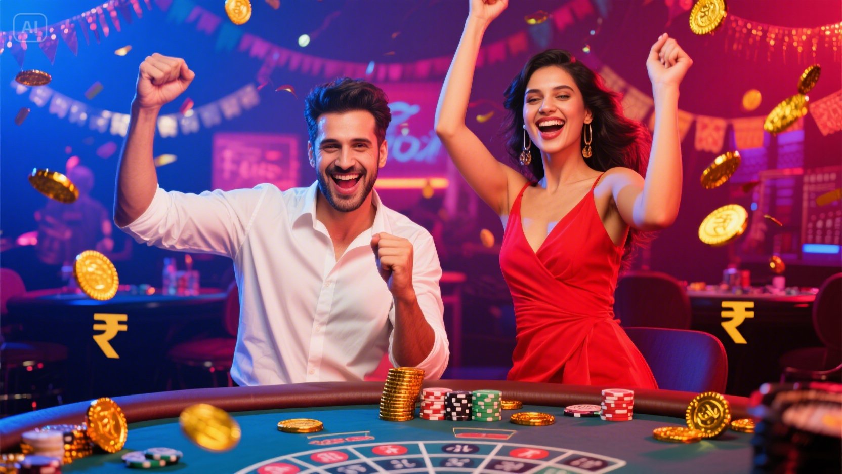 Casino lucky spin online desktop and mobile interfaces